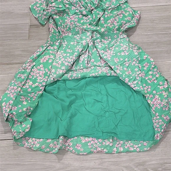 Draper James Green One Shoulder Dress - Picture 6 of 7